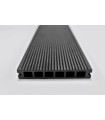 Deck Exterior Compósito WPC Alveolar - CINZA - 220x16x2,4cm