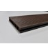 Deck em Compósito Coffee Alveolar 220x16x2,4cm|Pavimento Exterior WPC