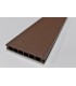 Deck em Compósito Coffee Alveolar 220x16x2,4cm|Pavimento Exterior WPC