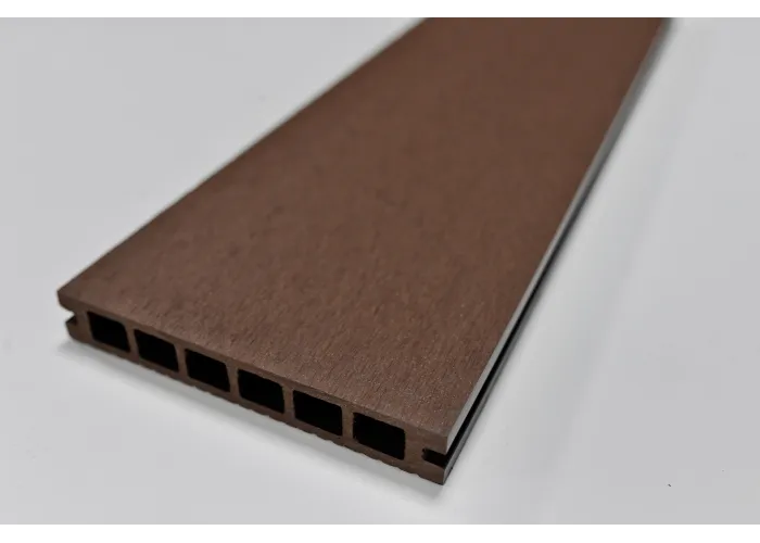 Deck em Compósito Coffee Alveolar 220x16x2,4cm|Pavimento Exterior WPC