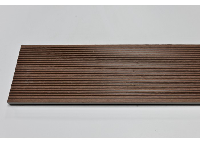 Deck em Compósito Coffee Alveolar 220x16x2,4cm|Pavimento Exterior WPC