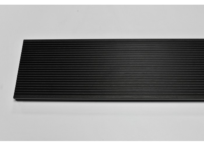 Deck em Compósito Cinza Alveolar 220x16x2,4cm | Pavimento Exterior WPC