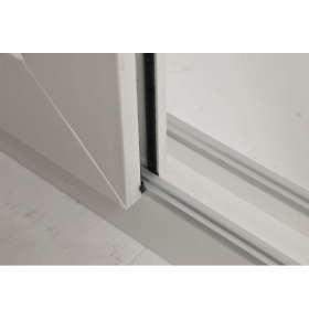 Porta Janela de Correr PVC 300x200cm Vidro Duplo Aluplast