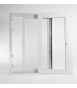 Porta Janela de Correr PVC 300x200cm Vidro Duplo Aluplast