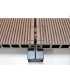 Fixadores em PVC para Deck Alveolar DeckCor Coffee - Pack de 100