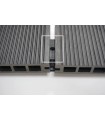 Fixadores em PVC para Deck Alveolar DeckCor Cinza - Pack de 100