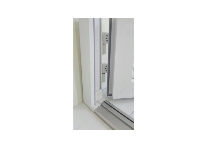 Porta Exterior PVC Alabama 80x200cm Esquerda