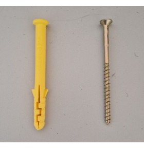 Parafuso + Bucha Le Mur 8x80mm (50 Unidades)