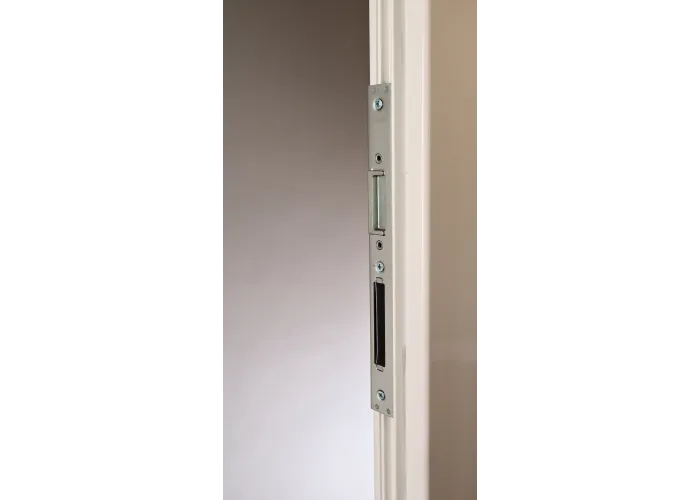 Porta Exterior Dupla PVC Vidro Transparente 150x200cm Esquerda