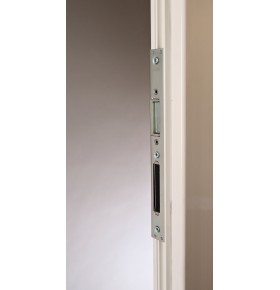 Porta Exterior Dupla PVC Vidro Fosco 200x200cm Esquerda