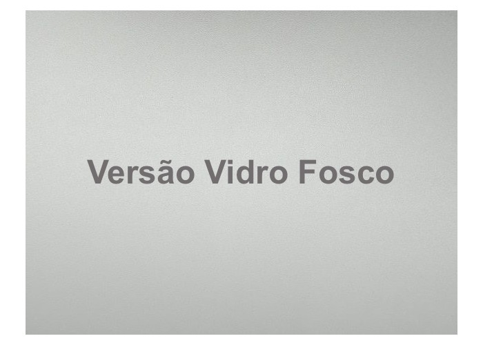 Porta Exterior Dupla PVC Vidro Fosco 120x200cm Direita