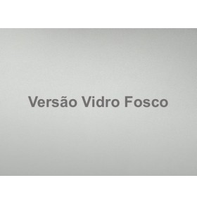 Porta Exterior Dupla PVC Vidro Fosco 150x200cm Direita