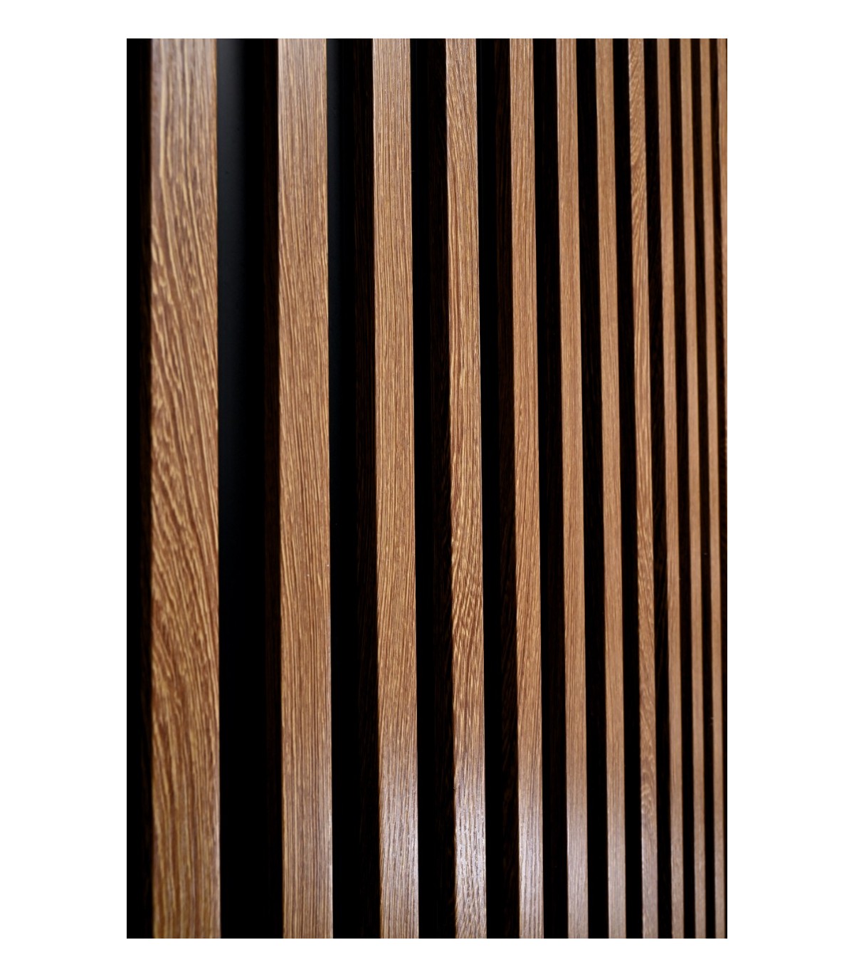 Revestimento Ripado Le Mur Carvalho Intenso - 1 Régua (0,448m²) 280x16x2,3cm Paredes e Tetos