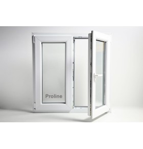 Janela PVC 90x90 Oscilobatente Proline | Entrega rápida