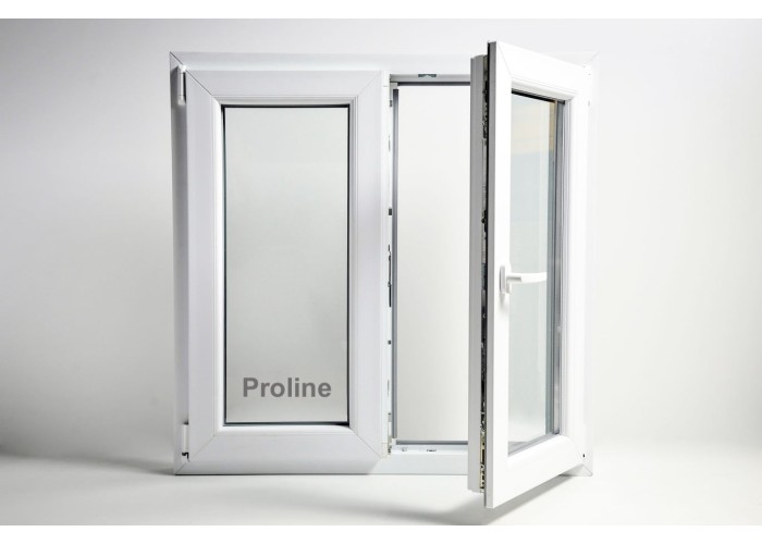 Janela PVC 90x90 Oscilobatente Proline | Entrega rápida