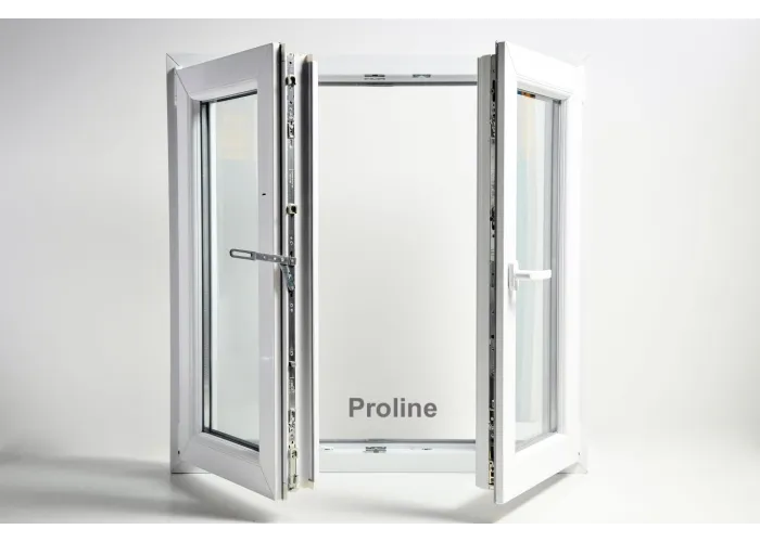 Janela PVC 120x120 Oscilobatente Proline | Entrega rápida