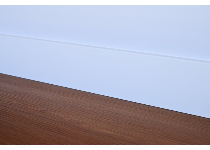 Rodapé PVC Expandido Branco 2200x100x15mm