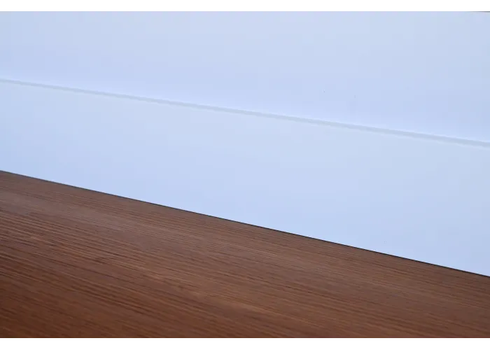 Rodapé PVC Expandido Branco 2200x100x15mm