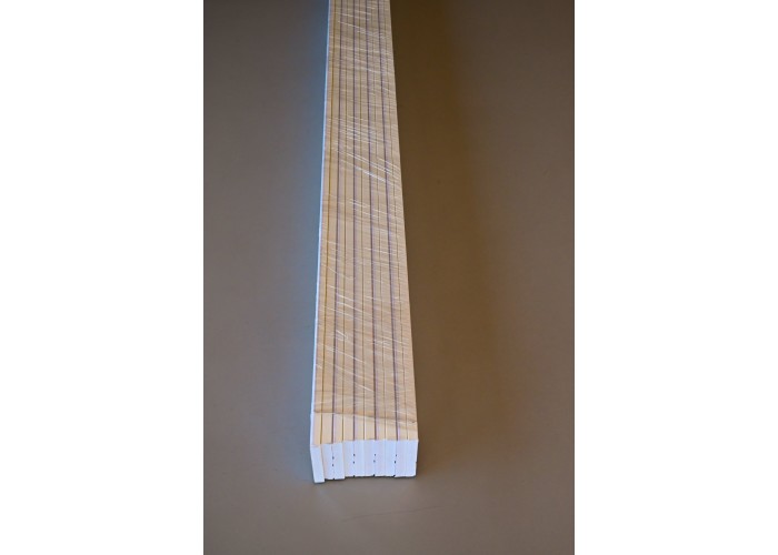 Rodapé PVC Expandido Branco 2200x100x15mm