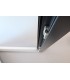 Porta Exterior Aluplast PVC Vidro Fosco 80x200cm Antracite Direita