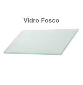 Porta Exterior Aluplast PVC Vidro Fosco 80x200cm Branca Direita