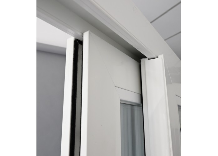 Porta Janela de Correr PVC 300x200cm Vidro Duplo Aluplast