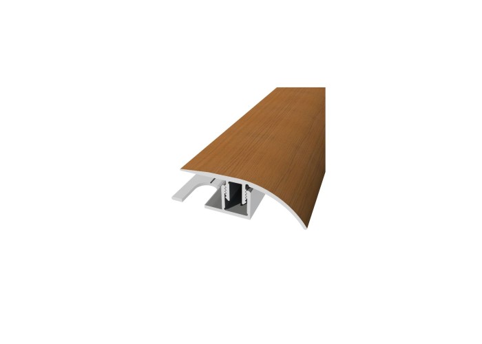 Perfil de Desnível Aluminio Revestido Afizélia 2,7m x 30mm
