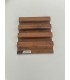 AMOSTRA - Revestimento Ripado Le Mur Carvalho Escuro (17x14cm)
