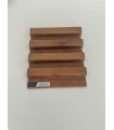 AMOSTRA - Revestimento Ripado Le Mur Carvalho Escuro (17x14cm)