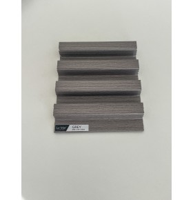 AMOSTRA - Revestimento Ripado Le Mur Carvalho Cinza (17x14cm)