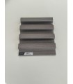 AMOSTRA - Revestimento Ripado Le Mur Carvalho Cinza (17x14cm)