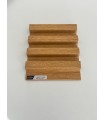 AMOSTRA - Revestimento Ripado Le Mur Carvalho Claro (17x14cm)