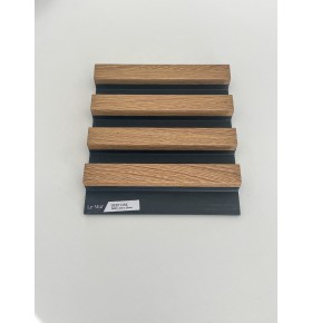 AMOSTRA - Revestimento Ripado Le Mur Carvalho Intenso (17x14cm)