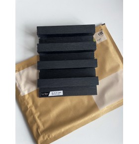 AMOSTRA - Revestimento Ripado Le Mur Carvalho Negro (17x14cm)