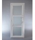 Porta Exterior Aluplast PVC Vidro transparente H3 80x200cm Branca Direita