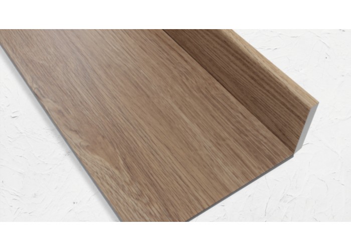 Rodapé PVC Expandido Carvalho Wood Toffe 2200x70x15mm