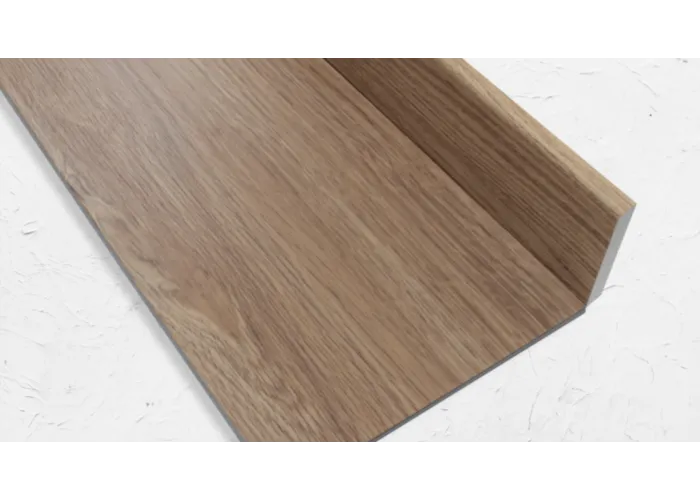 Rodapé PVC Expandido Carvalho Wood Toffe 2200x70x15mm