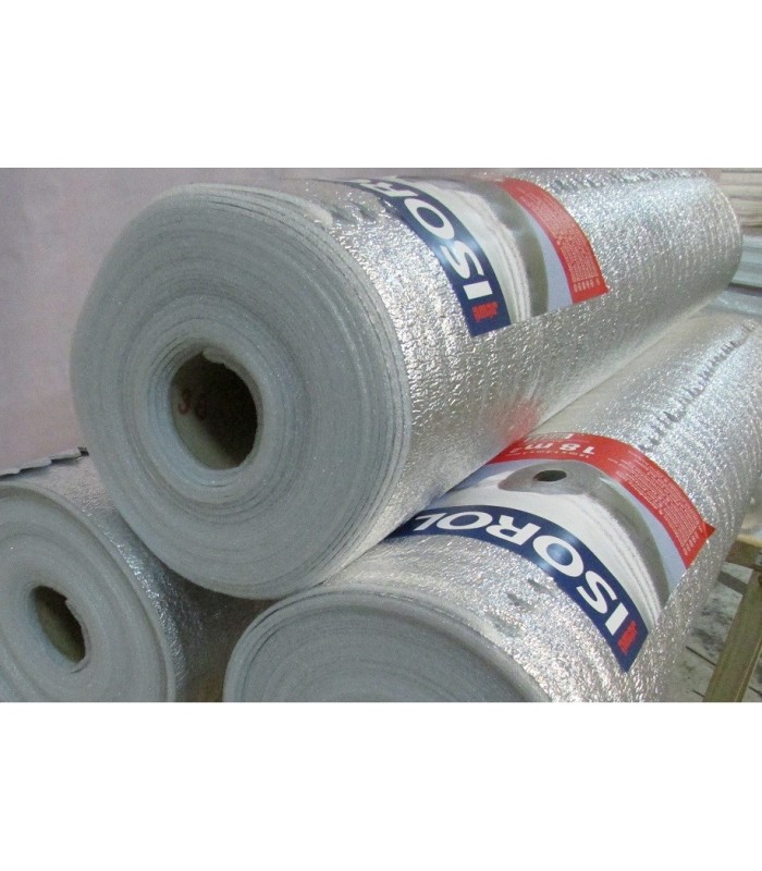 Rolo de Isolamento para Soalho Flutuante 15x1,2m 3mm - 18m²