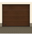 Portão de Garagem Seccionado com Motor FDMR2 Nogueira - Dimensões Standard