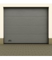 Portão de Garagem Seccionado com Motor FDMR2 Cinzento - Dimensões Standard