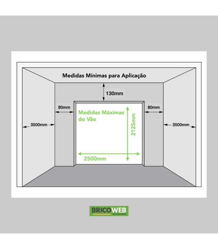 Portão de Garagem seccionado com motor e dois comandos