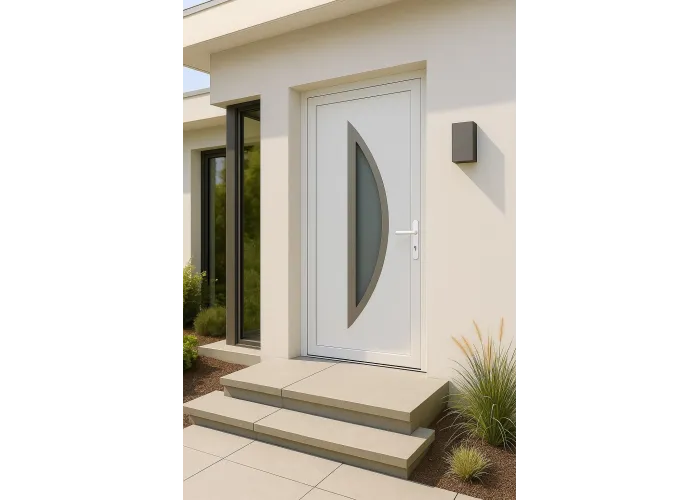 Porta Exterior PVC Cordoba 98x208cm Esquerda
