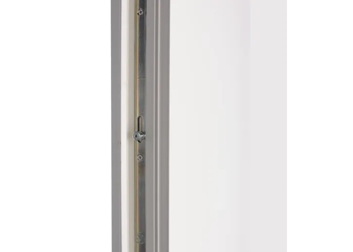 Porta Exterior PVC Meio Vidro Segurança 95x210 Veka 70mm