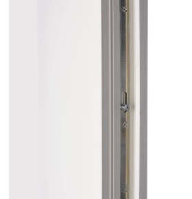 Porta Exterior PVC Meio Vidro Segurança 95x210 Veka 70mm