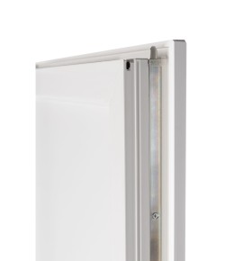Porta Exterior PVC Meio Vidro Segurança 95x210 Veka 70mm
