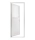 Porta Exterior PVC Meio Vidro Segurança 95x210 Veka 70mm