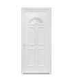Porta exterior PVC Elegance Meia-lua Vidro Branco 80x205cm – Direita, Veka 70mm