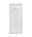 Porta exterior PVC Elegance Meia-lua Vidro Branco 80x205cm – Esquerda, Veka 70mm