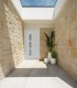 Porta Entrada PVC Manhattan 3 Vidros 90×205 | Veka 70 mm