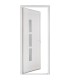 Porta Entrada PVC Manhattan 3 Vidros 90×205 | Veka 70 mm
